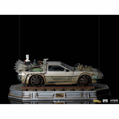 Back to the Future Statue - Iron Studios Back to the Future Part III DeLorean 1:10 Scale