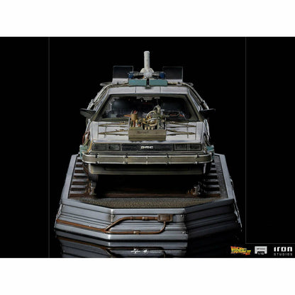 Back to the Future Statue - Iron Studios Back to the Future Part III DeLorean 1:10 Scale