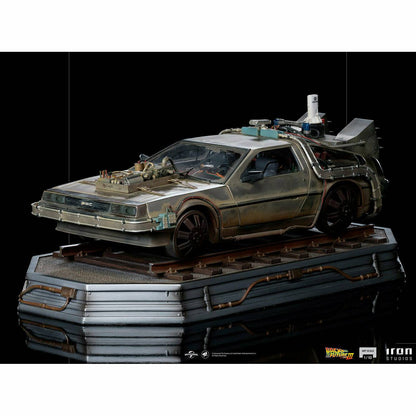 Back to the Future Statue - Iron Studios Back to the Future Part III DeLorean 1:10 Scale