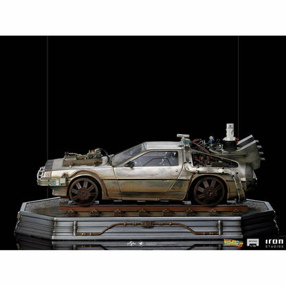 Back to the Future Statue - Iron Studios Back to the Future Part III DeLorean 1:10 Scale