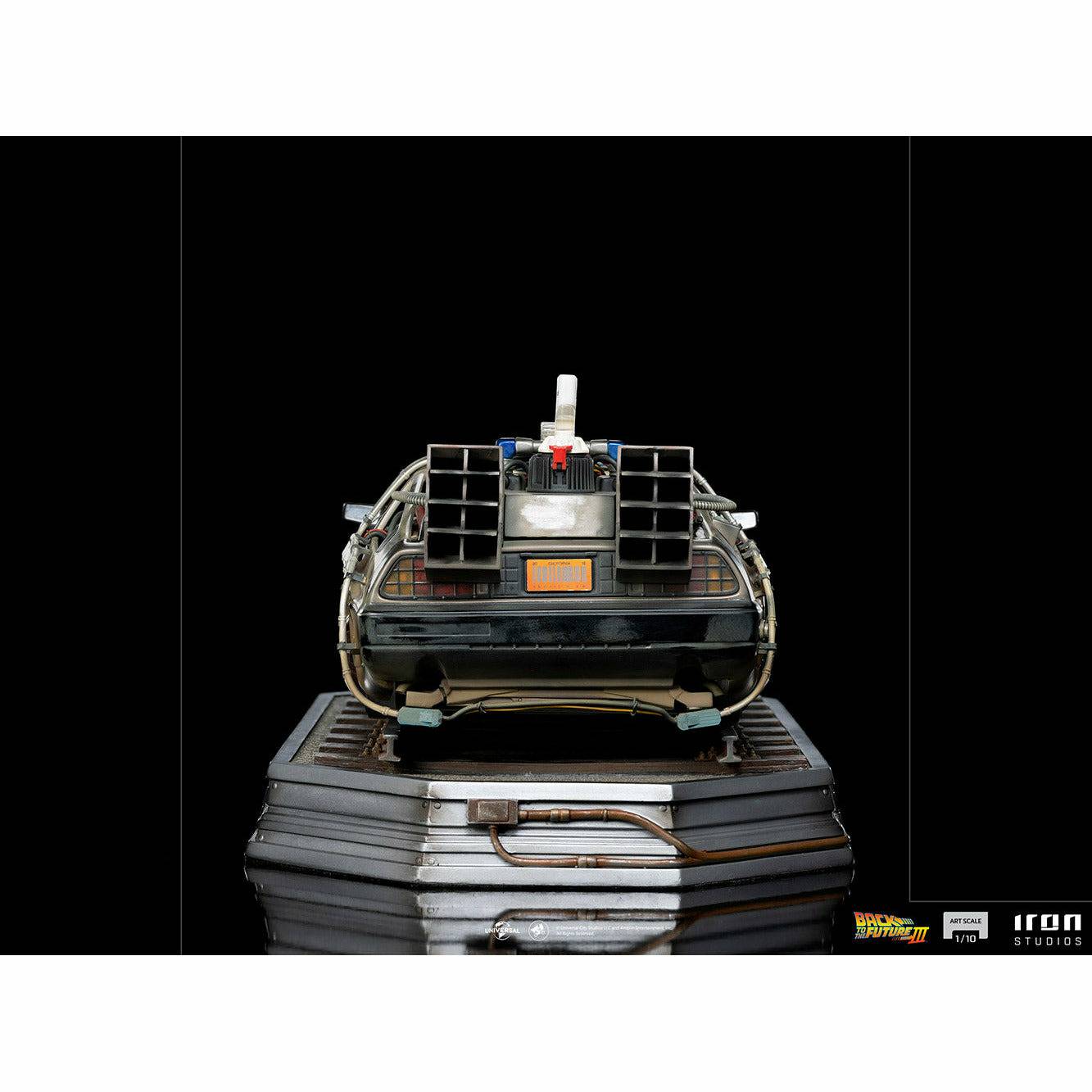 Back to the Future Statue - Iron Studios Back to the Future Part III DeLorean 1:10 Scale