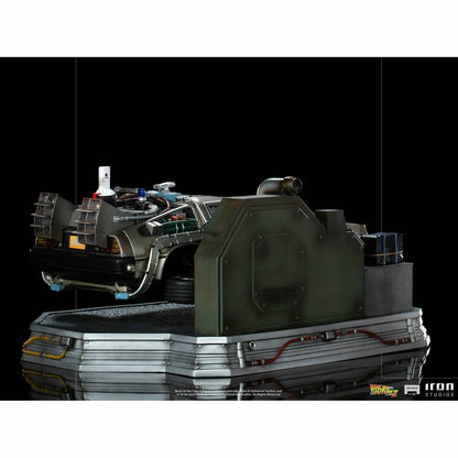 Back to the Future Statue - Iron Studios Back to the Future Part II DeLorean (Regular Version) 1:10 Scale
