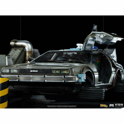 Back to the Future Statue - Iron Studios Back to the Future Part II DeLorean (Regular Version) 1:10 Scale