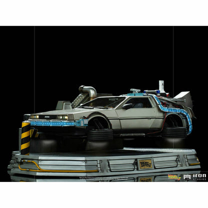 Back to the Future Statue - Iron Studios Back to the Future Part II DeLorean (Regular Version) 1:10 Scale