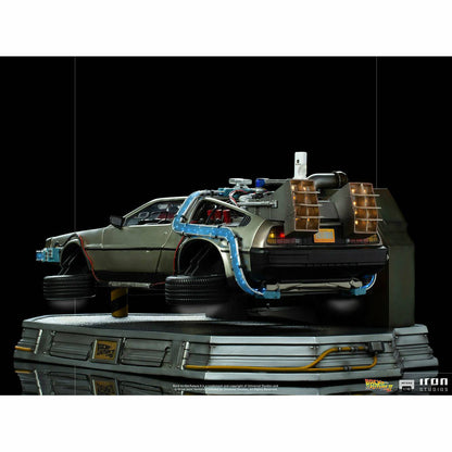 Back to the Future Statue - Iron Studios Back to the Future Part II DeLorean (Regular Version) 1:10 Scale