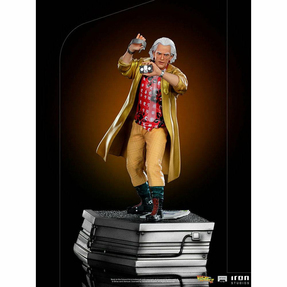 Back to the Future Statue - Iron Studios Back to the Future Part II Doc Brown 1:10 Scale