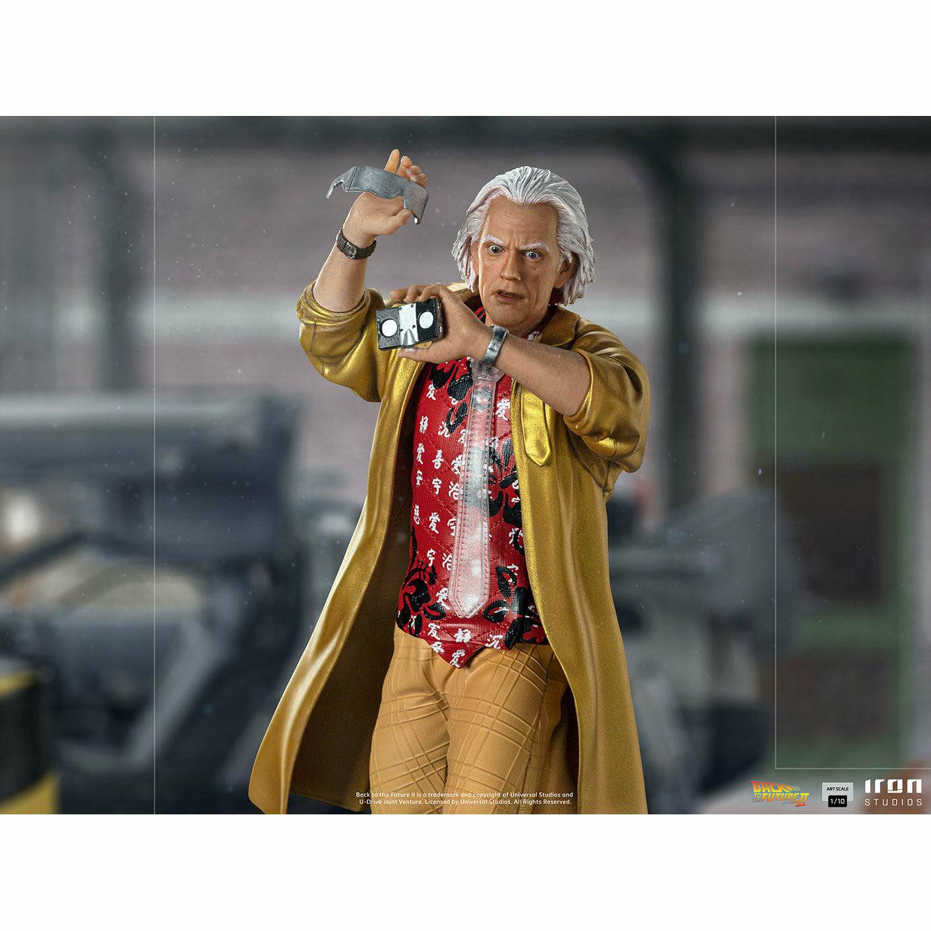 Back to the Future Statue - Iron Studios Back to the Future Part II Doc Brown 1:10 Scale