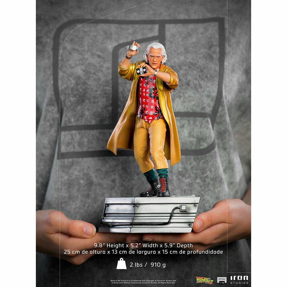 Back to the Future Statue - Iron Studios Back to the Future Part II Doc Brown 1:10 Scale