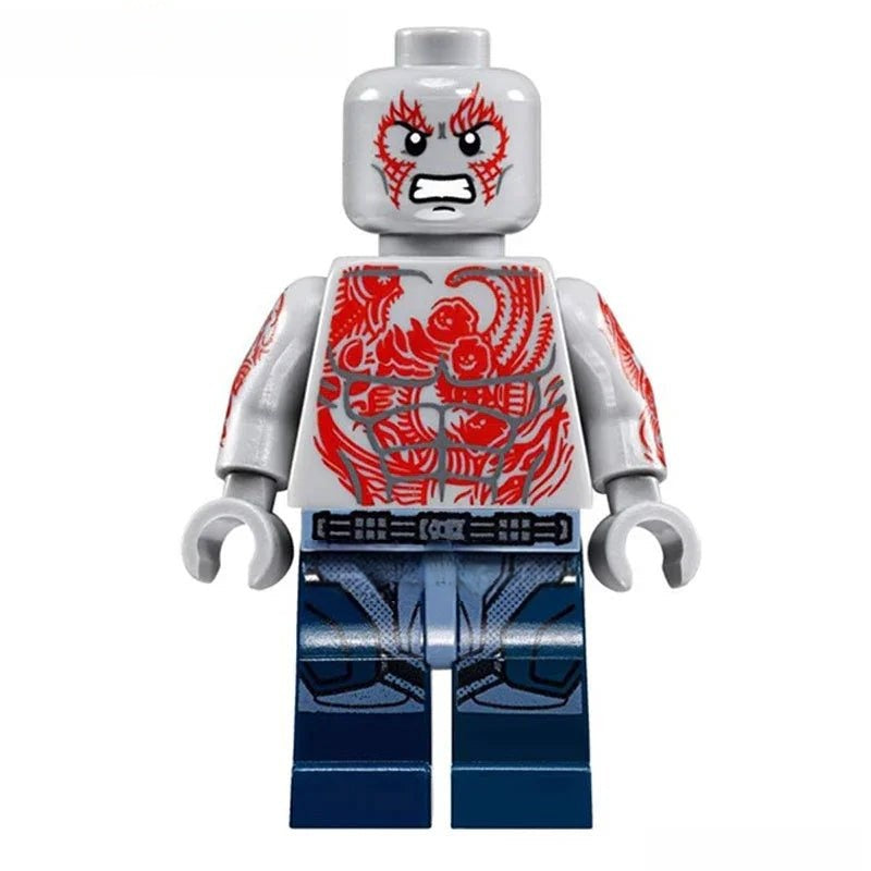 Marvel Lego Custom Minifigure - Drax the Destroyer