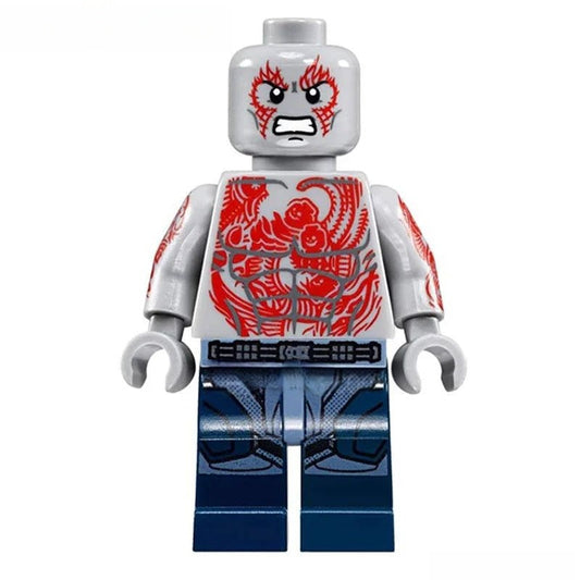 Marvel Lego Custom Minifigure - Drax the Destroyer