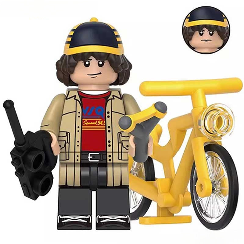 TV Lego Custom Minifigure - Dustin Henderson Stranger Things 2