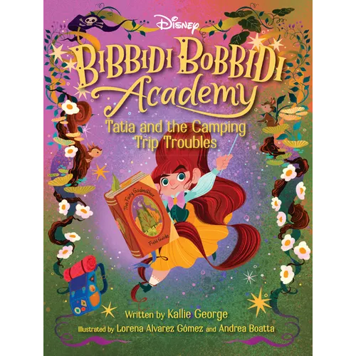 Disney Paperback Book - Bibbidi Bobbidi Academy #5: Tatia and the Camping Trip Troubles
