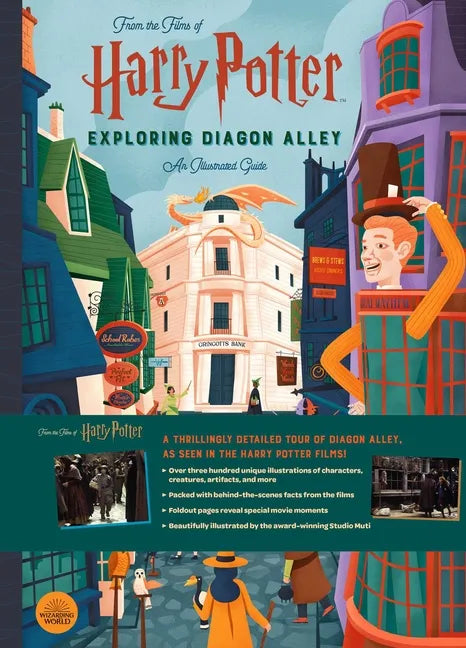 Harry Potter HC Book - Exploring Diagon Alley
