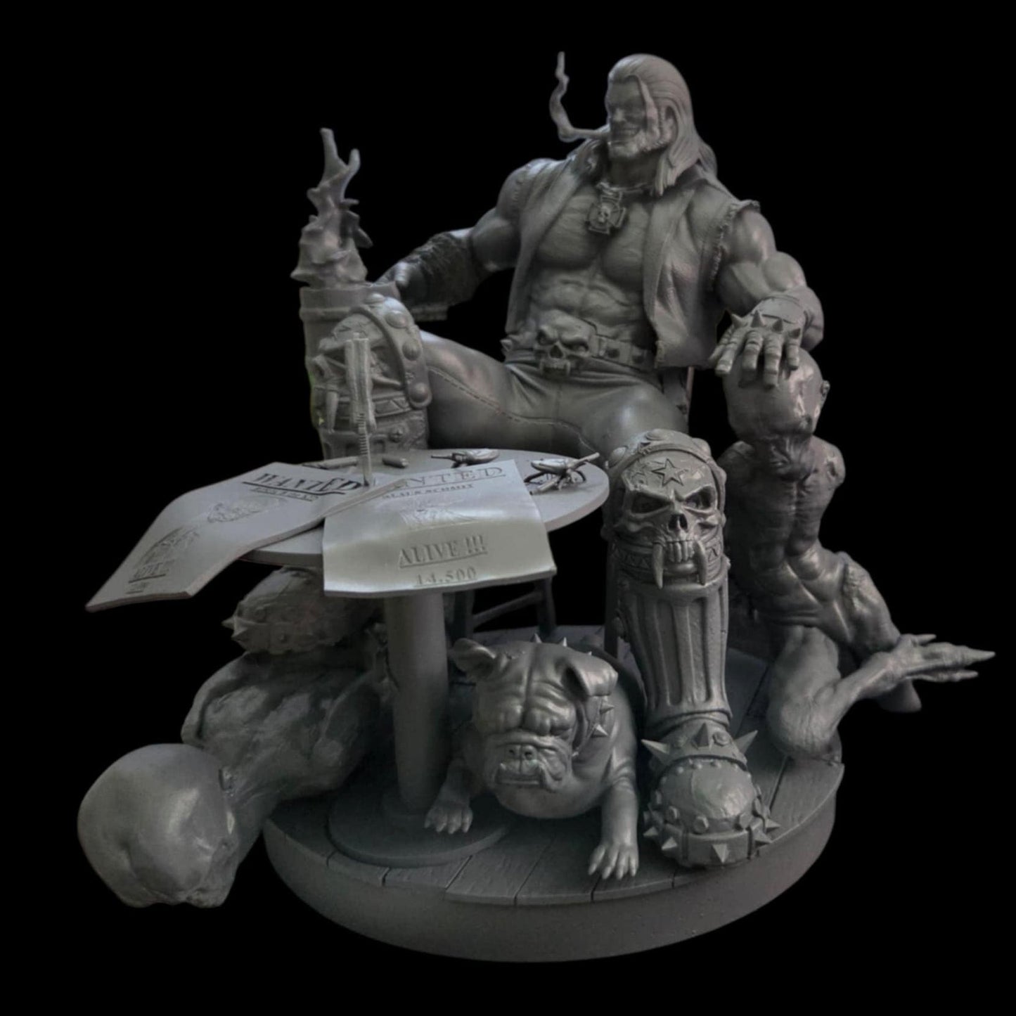 DC Comics Statue - Lobo (1:8 Scale & Bust)