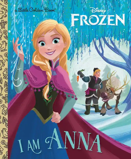Disney Little Golden Book - I Am Anna (Frozen)