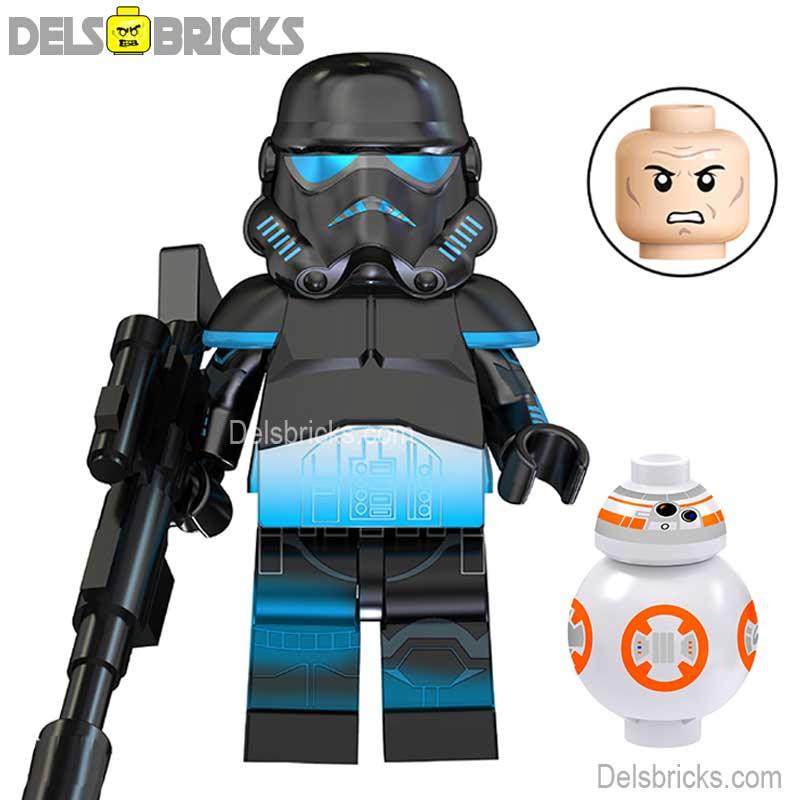 Star Wars Lego Custom Minifigure - Elite Shadow Stormtrooper