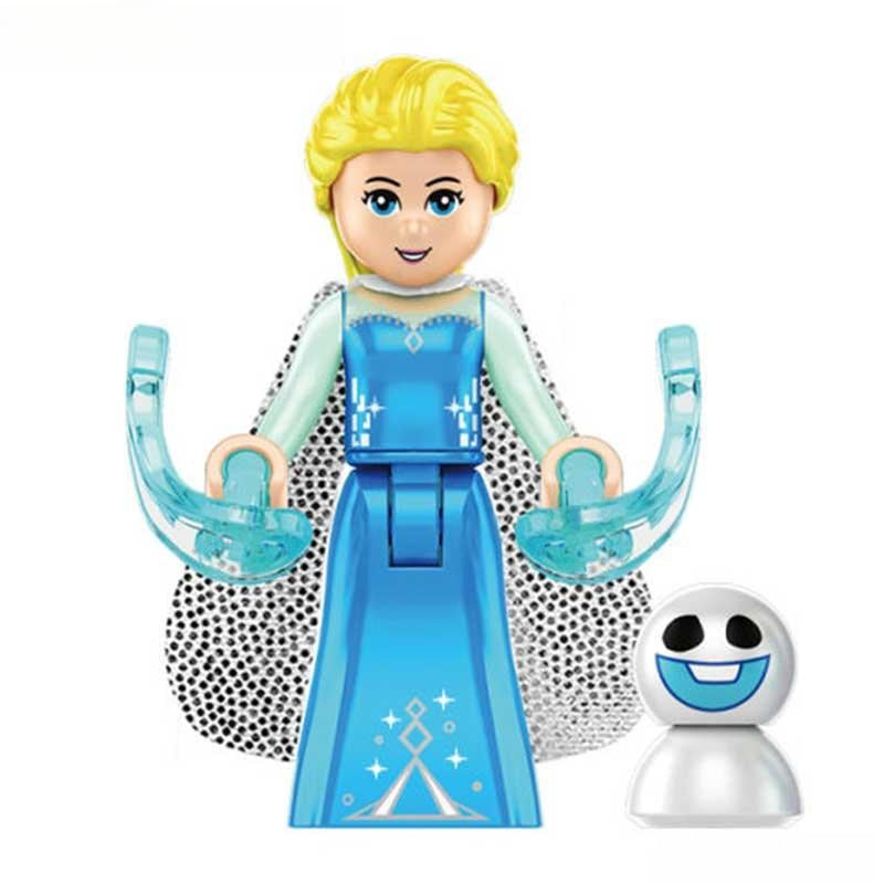 Disney Lego Custom Minifigure - Elsa from Frozen 4