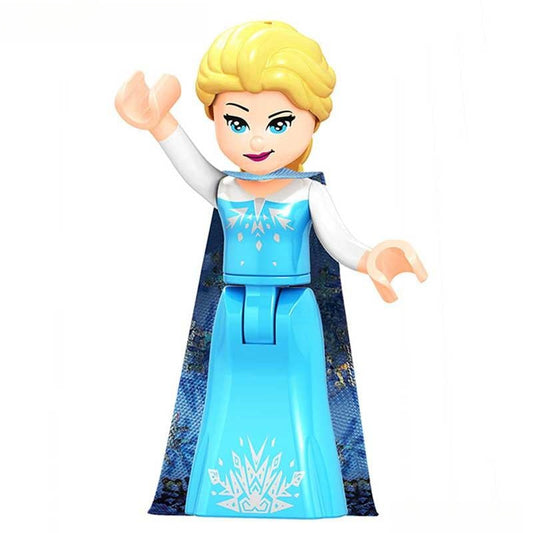 Disney Lego Custom Minifigure - Elsa from Frozen 3