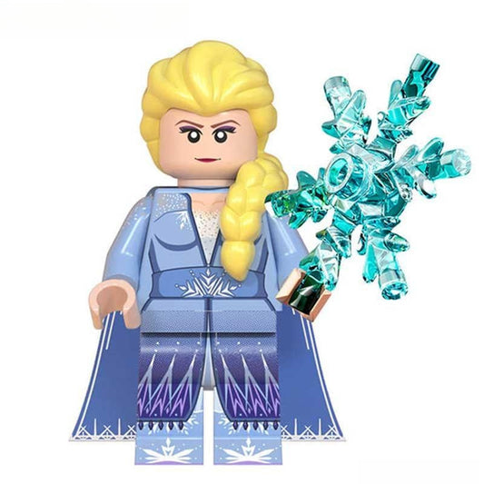 Disney Lego Custom Minifigure - Elsa from Frozen 2