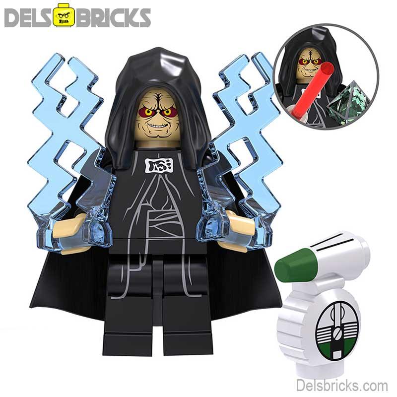 Star Wars Lego Custom Minifigure - Emperor Palpatine (Darth Sidious)