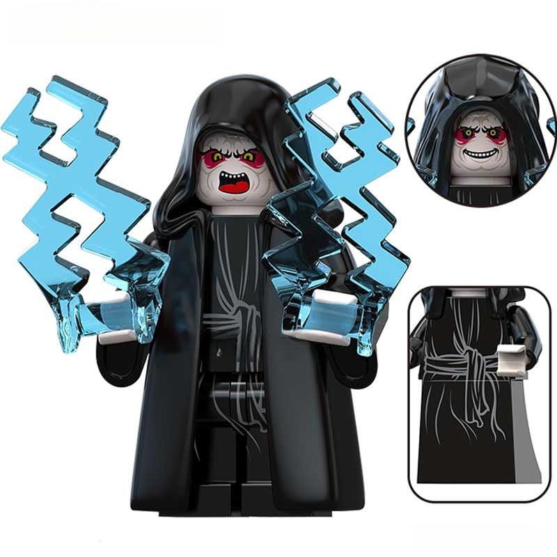 Star Wars Lego Custom Minifigure - Emperor Palpatine 2