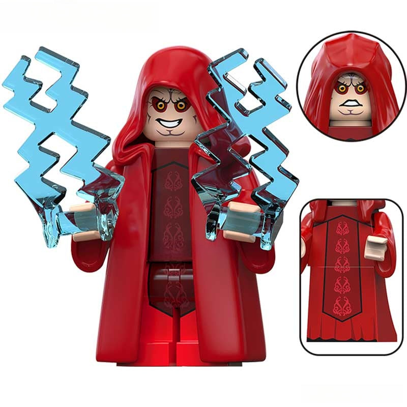 Star Wars Lego Custom Minifigure - Emperor Palpatine 3