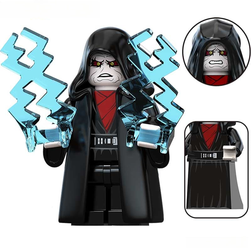 Star Wars Lego Custom Minifigure - Emperor Palpatine 4