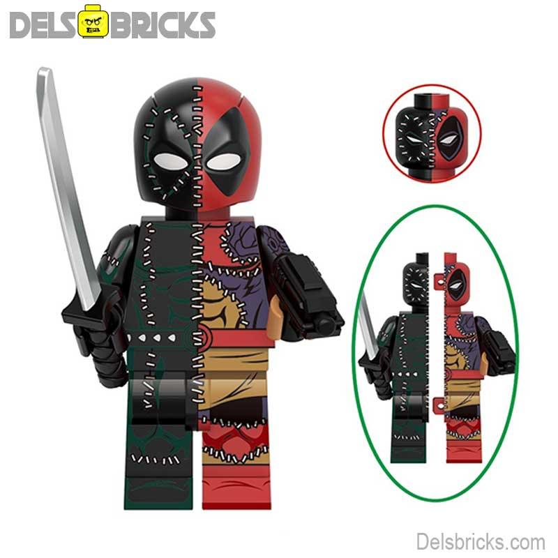 Marvel Lego Custom Minifigure - Evil Deadpool