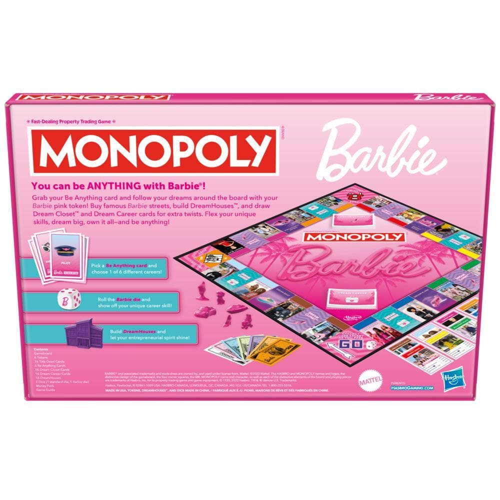 Barbie Monopoly