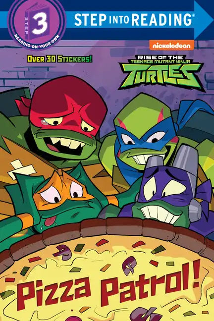 TMNT Paperback Book - Pizza Patrol! (Rise of the Teenage Mutant Ninja Turtles)