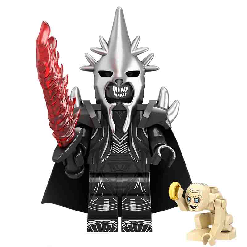 Movies Lego Custom Minifigure - Witch King Of Angmar Lord of The Rings 2