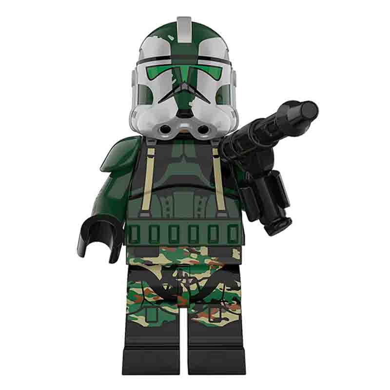 Star Wars Lego Custom Minifigure - Commander Gree Clone Trooper