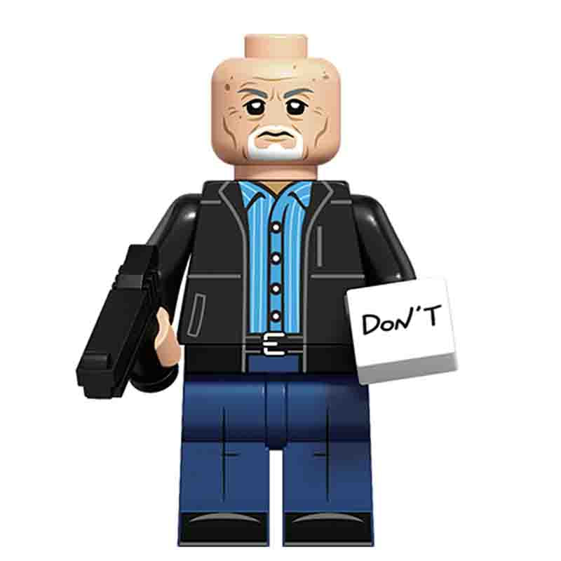 TV Lego Custom Minifigure - Mike Ehrmantraut Breaking Bad