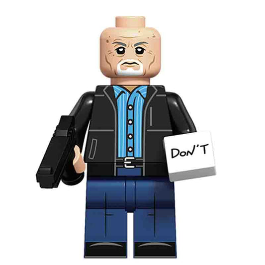 TV Lego Custom Minifigure - Mike Ehrmantraut Breaking Bad