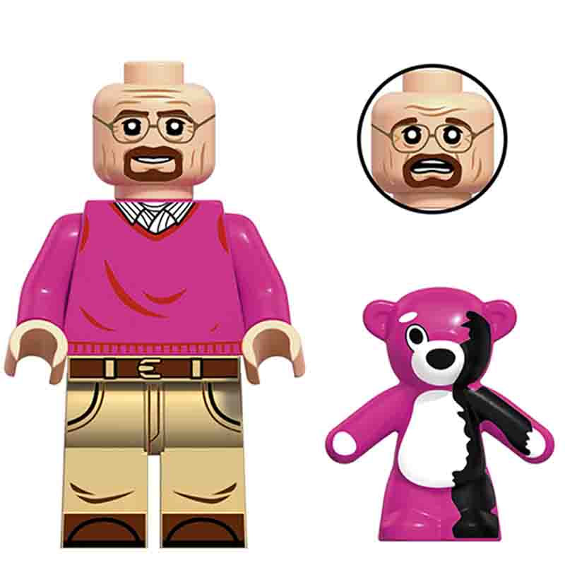 TV Lego Custom Minifigure - Walter White Breaking Bad