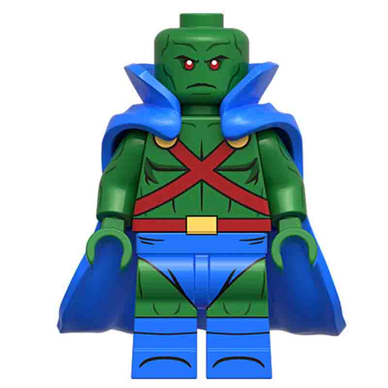 DC Lego Custom Minifigure - Martian Manhunter Justice League