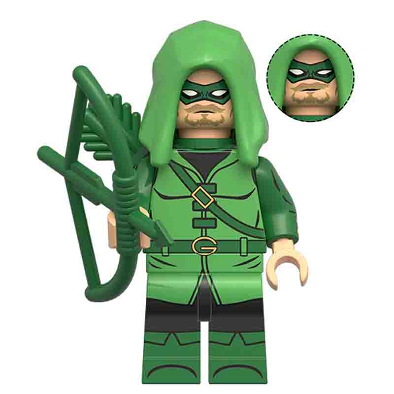DC Lego Custom Minifigure - Green Arrow Justice League