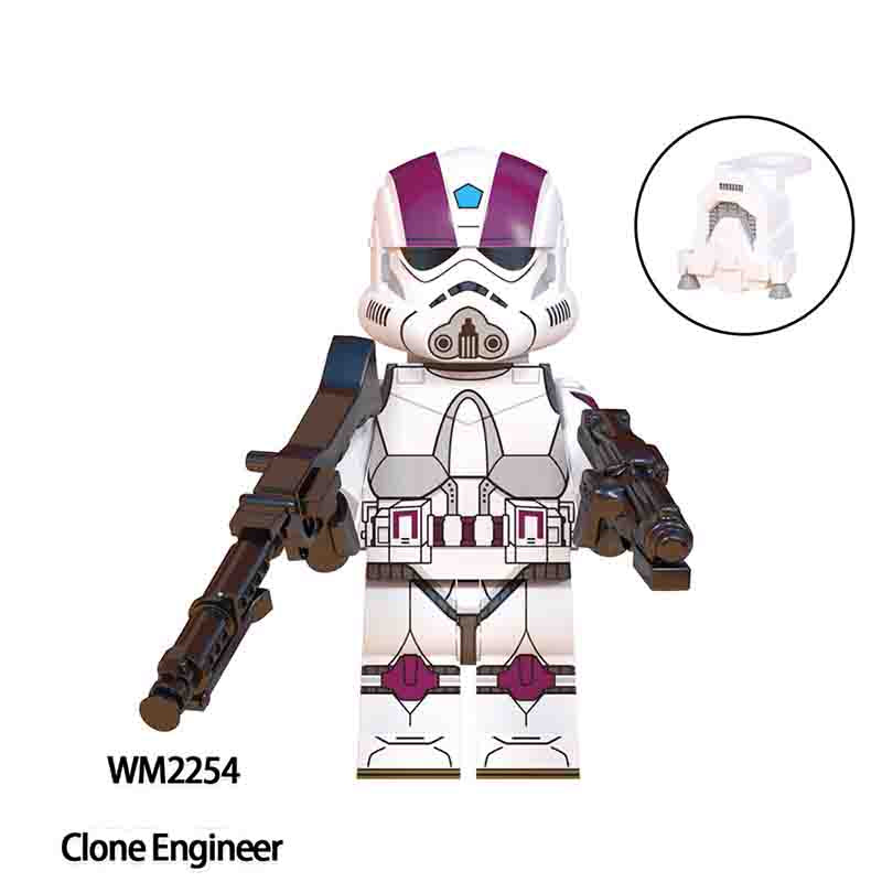 Star Wars Lego Custom Minifigure - 21st Nova Clone Trooper Engineer