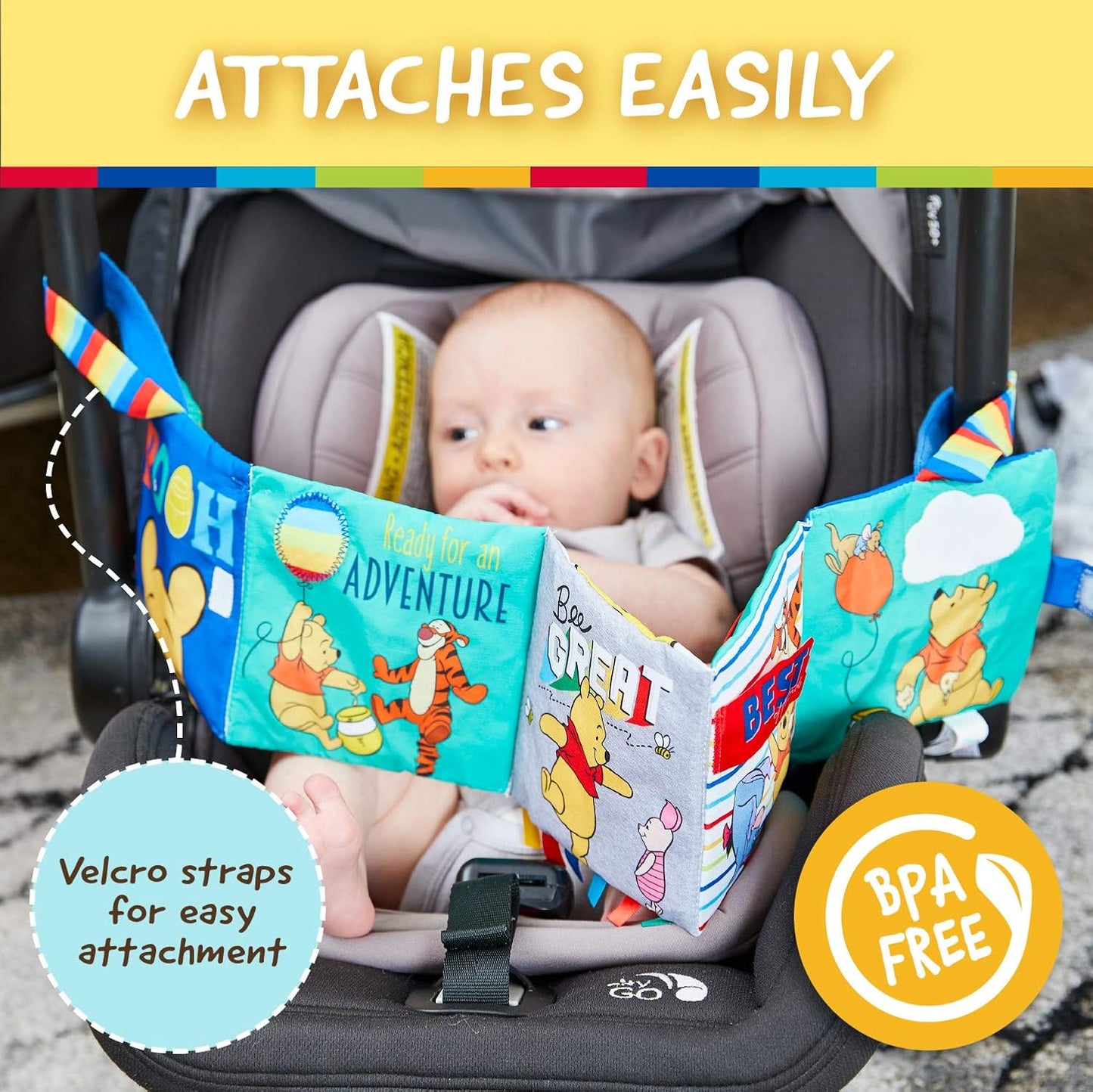 Disney Accordion Soft Book - Classic Winnie the Pooh