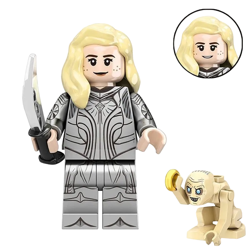 Movies Lego Custom Minifigure - Galadriel Lord of The Rings