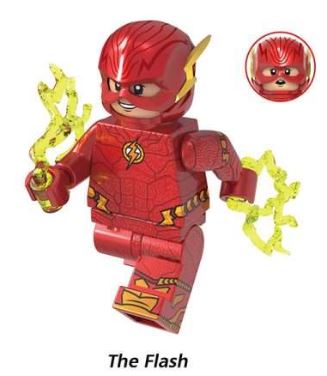 DC Lego Custom Minifigure - The Flash