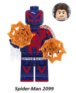 Marvel Lego Custom Minifigure - Spider-Man 2099