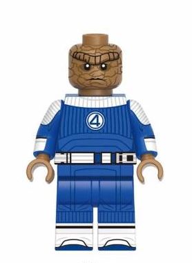 Marvel Lego Custom Minifigure - Fantastic Four Ben Grimm Thing 1