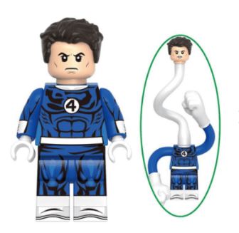 Marvel Lego Custom Minifigure - Fantastic Four Reed Richards 3