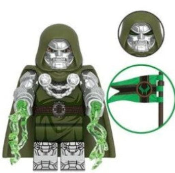 Marvel Lego Custom Minifigure - Doctor Doom