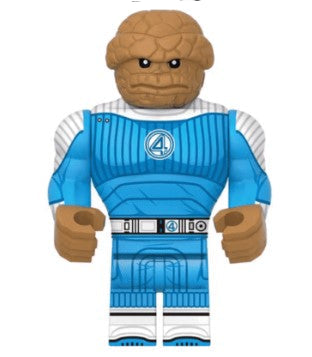 Marvel Lego Custom Minifigure - Fantastic Four Ben Grimm Thing 4
