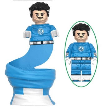 Marvel Lego Custom Minifigure - Mr. Fantastic
