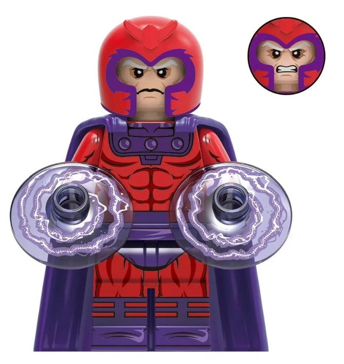 Marvel Lego Custom Minifigure - Magneto
