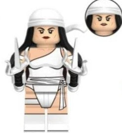 Marvel Lego Custom Minifigure - Elektra 4
