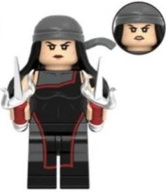 Marvel Lego Custom Minifigure - Elektra 3